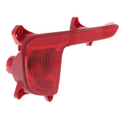 Rareelectrical - New Left Rear Bumper Reflector Compatible With Kia Rio Lx 4 Cyl 1.6L Rio Sx 4 Cyl 1.6L Rio Ex - Image 2