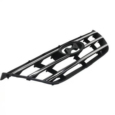 Rareelectrical - New Painted Black Grille Assembly Compatible With Hyundai Sonata Gl 4 Cyl 2.4L Sonata Limited 6 Cyl - Image 3