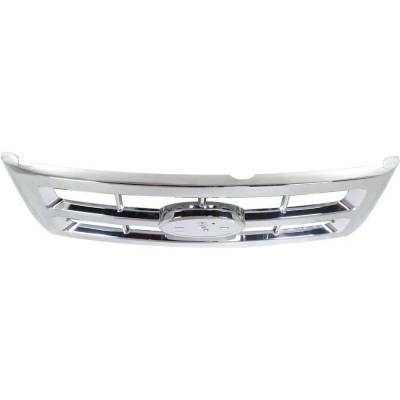 Rareelectrical - New Chrome Grille Assembly Compatible With Ford Escape Xls 4 Cyl 2.3L Escape Limited 6 Cyl 3.0L Xls - Image 5