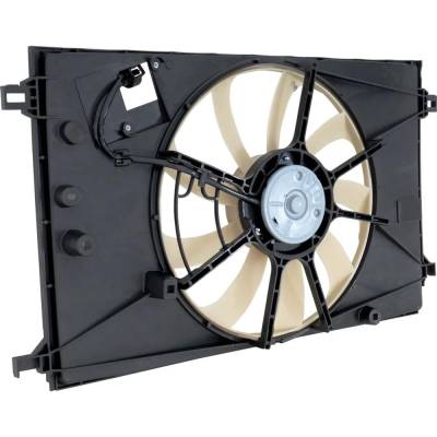 Rareelectrical - New Single Cooling Fan Assembly Compatible With Toyota Corolla Cross L 4 Cyl 2.0L Corolla Cross Xle - Image 3