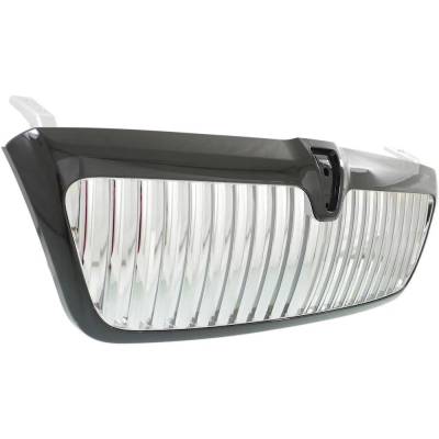 RAREELECTRICAL - New Black Shell Grille Assembly Compatible With Lincoln Navigator Ultimate 8 Cyl 5.4L Navigator - Image 3