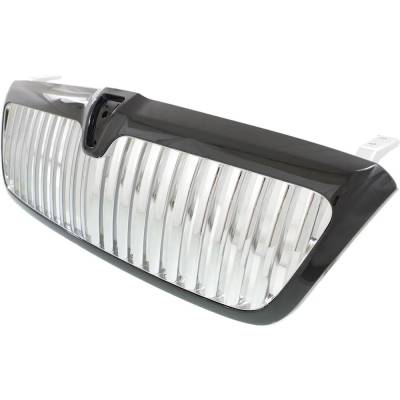 RAREELECTRICAL - New Black Shell Grille Assembly Compatible With Lincoln Navigator Luxury 8 Cyl 5.4L 2004-2006 By - Image 2