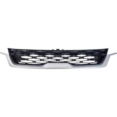 Rareelectrical - New Textured Dark Gray Grille Assembly Compatible With Kia Seltos S 4 Cyl 2.0L Seltos Ex 4 Cyl 2.0L - Image 1