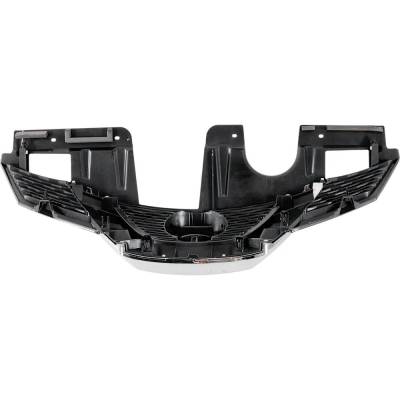 Rareelectrical - New Painted Black Grille Assembly Compatible With Nissan Rogue Sv 4 Cyl 2.5L Rogue Sl 4 Cyl 2.5L - Image 6