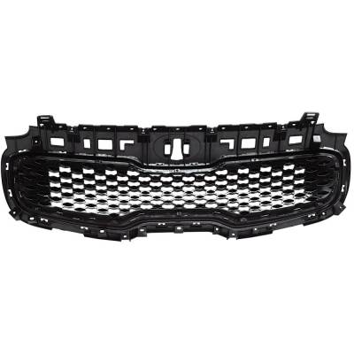Rareelectrical - New Painted Black Grille Assembly Compatible With Kia Sportage Sx Turbo 4 Cyl 2.0L Sportage Sx 4 Cyl - Image 5