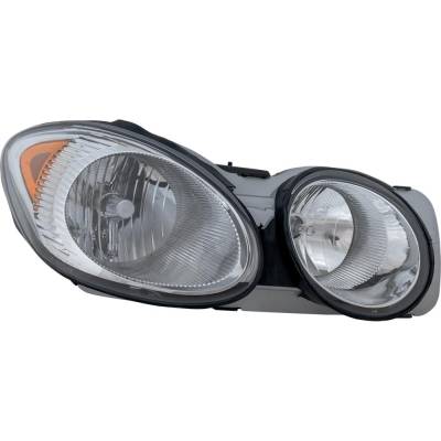 Headlight Compatible With 2008-2009 Buick Allure Lacrosse Right Passenger Side Halogen Repb100107