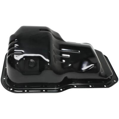 New Steel Oil Pan Compatible With Toyota Camry Dlx 4 Cyl 2.2L Camry Base 4 Cyl 2.2L Solara Se 4 Cyl