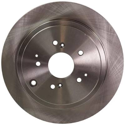 Rareelectrical - New Solid Brake Disc Compatible With Acura Honda Pilot Se-L 6 Cyl 3.5L Pilot Lx 6 Cyl 3.5L Pilot - Image 2