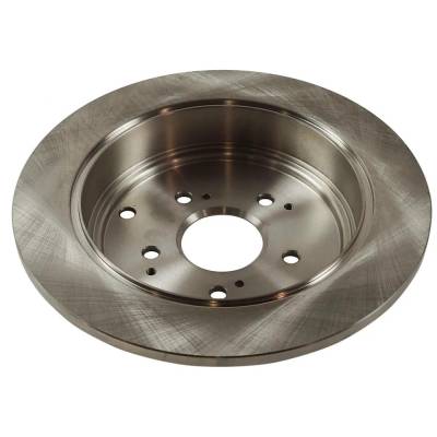 Rareelectrical - New Solid Brake Disc Compatible With Acura Honda Pilot Ex 6 Cyl 3.5L Pilot Lx 6 Cyl 3.5L Pilot Se-L - Image 5