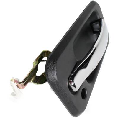 Rareelectrical - Front Right (Passenger Side) Exterior Door Handle Compatible With 2003-2009 Hummer H2 Chrome Lever - Image 3