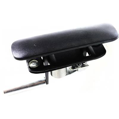 Rareelectrical - Rear Exterior Door Handle Compatible With 1992-2014 Ford E-250 Ford E-350 Ford E-150 Textured Black - Image 3