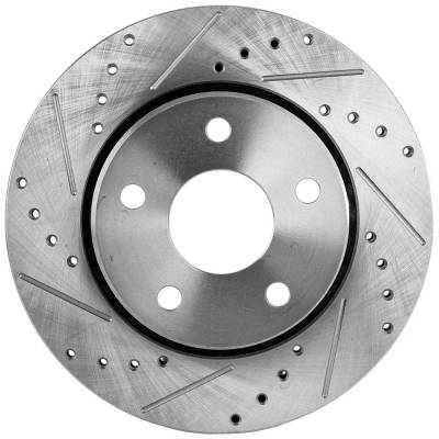 New OEM Replacement Performance Rotor Brake Disc Compatible With Jeep Wrangler Unlimited Sport 6 Cyl
