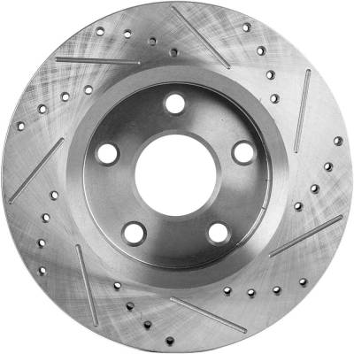 Rareelectrical - New OEM Replacement Performance Rotor Brake Disc Compatible With Jeep Wrangler 70Th Anniversary 6 - Image 5