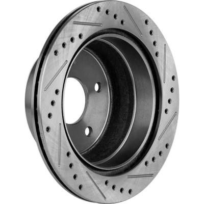 Rareelectrical - New Performance Rotor Brake Disc Compatible With Chevrolet Gmc Isuzu Jimmy Sls 6 Cyl 4.3L S10 Xtreme - Image 5