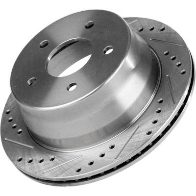 Rareelectrical - New Performance Rotor Brake Disc Compatible With Oldsmobile Bravada Base 6 Cyl 4.3L Blazer Ls 6 Cyl - Image 8
