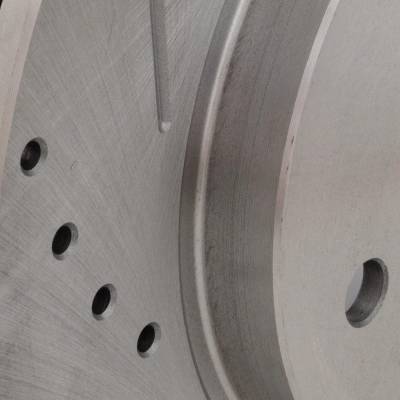 RAREELECTRICAL - New Cross-Drilled Brake Disc Compatible With Ford Mazda Mercury Mariner Base 4 Cyl 2.5L Mariner Base - Image 4