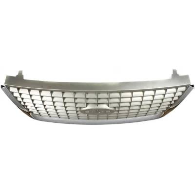 RAREELECTRICAL - New Chrome Shell Grille Assembly Compatible With Ford Expedition Limited 8 Cyl 5.4L Expedition Xls 8 - Image 6