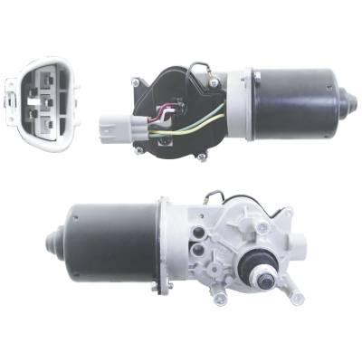 Rareelectrical - New Front Wiper Motor Compatible With 2007-2009 Honda Cr-V Ex Lx Ex-L 2.4L 76505-Swa-A01 76505Swaa01 - Image 3