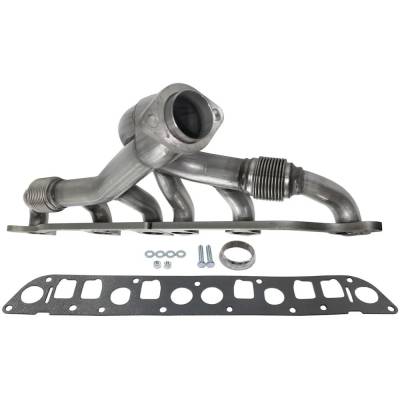 Rareelectrical - New Tubular Exhaust Manifold Compatible With Jeep Wrangler Islander 6 Cyl 4.0L Cherokee Se 6 Cyl - Image 6