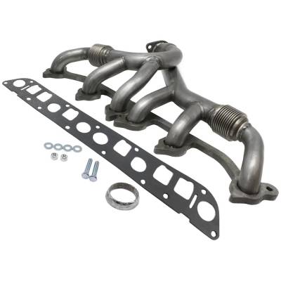 New Tubular Exhaust Manifold Compatible With Jeep Grand Cherokee Base 6 Cyl 4.0L Wrangler Sport 6