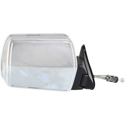 Rareelectrical - Side Mirror Compatible With 1984-1996 Jeep Cherokee Comanche Wagoneer Right Passenger Side Replaces - Image 5