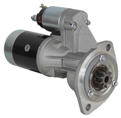 Rareelectrical - 24V Starter Compatible With Takeuchi Tb175 Excavator With Yanmar Engine 24V System 119131-77010 - Image 1