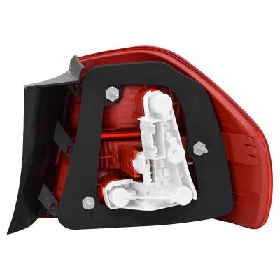 Rareelectrical - New Driver Side Tail Light Assembly Compatible With Bmw 325I 330I 2006-2007 E90 3-Series Sedan Outer - Image 4