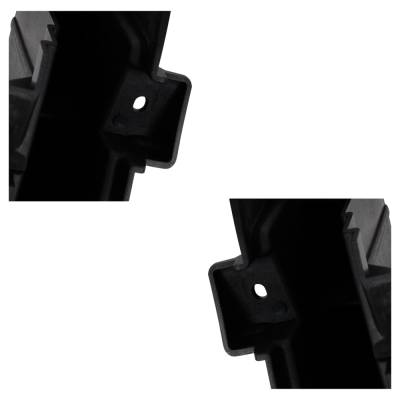 Rareelectrical - New Front Left And Front Right Air Intake Duct Compatible With Hyundai Santa Fe Sel 4 Cyl 2.4L Santa - Image 8
