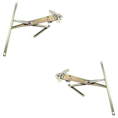 Rareelectrical - New Front Left And Front Right Window Regulator Compatible With Honda Civic Cx 4 Cyl 1.6L Civic Si 4 - Image 5