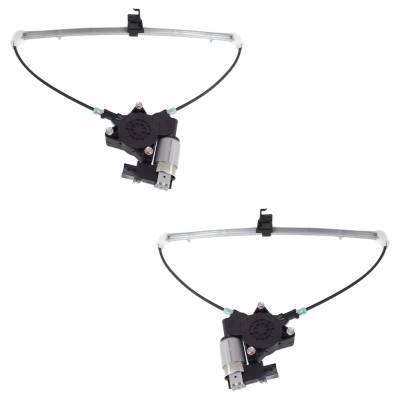 New Rear Left And Rear Right Window Regulator Compatible With Mazda Cx-7 Gx Cx-7 Sport 2007-2012 By