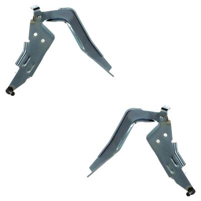 RAREELECTRICAL - New Pair Of Hood Hinge Compatible With Nissan Frontier Sv 6 Cyl 3.8L Frontier Pro-X 6 Cyl 3.8L - Image 4