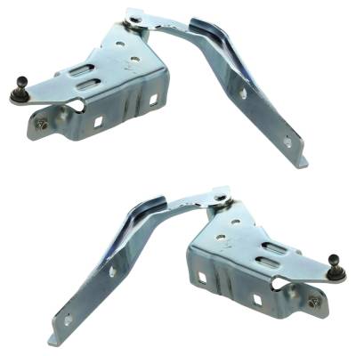 Rareelectrical - New Pair Of Hood Hinge Compatible With Nissan Frontier Pro-4X 6 Cyl 3.8L Frontier Pro-X 6 Cyl 3.8L - Image 8