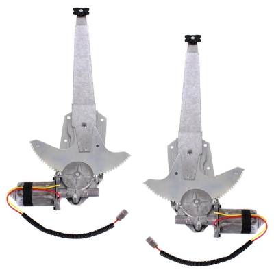 Rareelectrical - New Front Left And Front Right Window Regulator Compatible With Ford F-150 Custom 8 Cyl 5.8L F-350 - Image 5