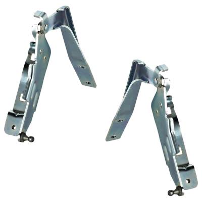Rareelectrical - New Pair Of Hood Hinge Compatible With Nissan Frontier Sv 6 Cyl 3.8L Frontier Pro-4X 6 Cyl 3.8L - Image 3