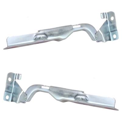 Rareelectrical - New Pair Of Hood Hinge Compatible With Ford Lincoln F-150 Limited Mark Lt Base 2004-2008 By - Image 3