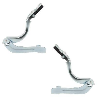 Rareelectrical - New Pair Of Hood Hinge Compatible With Hyundai Santa Fe Sport Premium 4 Cyl 2.4L Santa Fe Se 6 Cyl - Image 2