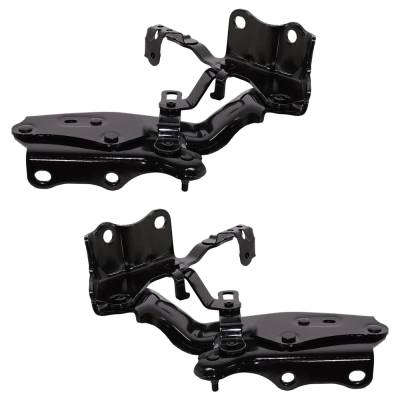 Rareelectrical - New Pair Of Hood Hinge Compatible With Lexus Es350 Black Line Edition 6 Cyl 3.5L Es300h Luxury 4 Cyl - Image 5