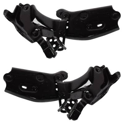 Rareelectrical - New Pair Of Hood Hinge Compatible With Lexus Es350 Black Line Edition 6 Cyl 3.5L Es300h Luxury 4 Cyl - Image 6