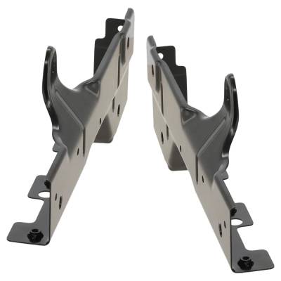 Rareelectrical - New Pair Of Headlight Bracket Compatible With Gmc Sierra 1500 Denali 8 Cyl 5.3L Sierra 1500 Denali 6 - Image 3