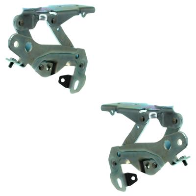 Rareelectrical - New Pair Of Hood Hinge Compatible With Dodge Jeep Caliber Se Caliber Rush 2007-2012 By Ch1236148 - Image 3