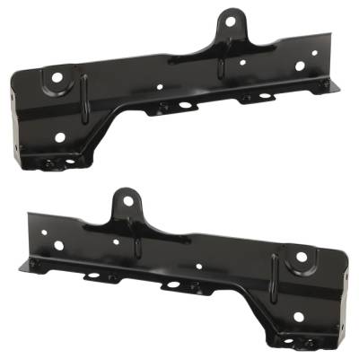 Rareelectrical - New Pair Of Headlight Bracket Compatible With Gmc Sierra 1500 At4 8 Cyl 5.3L Sierra 1500 Pro 4 Cyl - Image 6