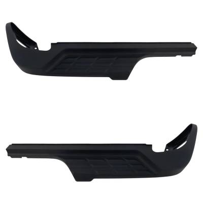New Pair Of Bumper Step Pad Compatible With Chevrolet Gmc Sierra 3500 Hd Wt Sierra 2500 Hd Denali
