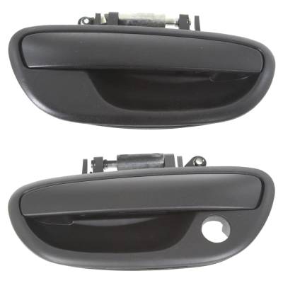 Front Driver And Passenger Side Exterior Door Handle Compatible With 2005-2009 Subaru Legacy Subaru