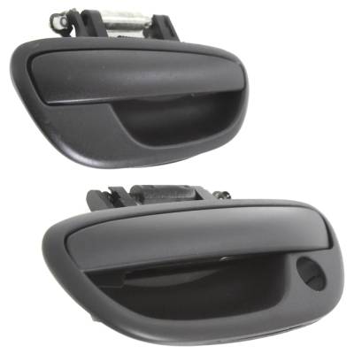 Rareelectrical - Front Driver And Passenger Side Exterior Door Handle Compatible With 2005-2009 Subaru Legacy Subaru - Image 2