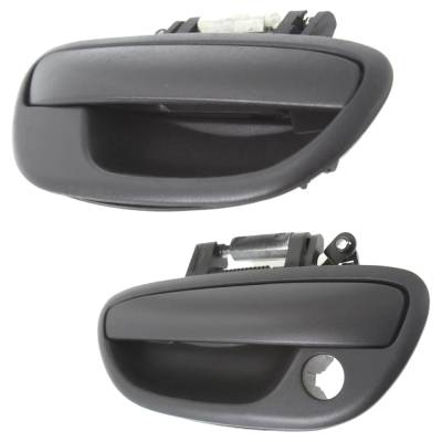 Rareelectrical - Front Driver And Passenger Side Exterior Door Handle Compatible With 2005-2009 Subaru Legacy Subaru - Image 3