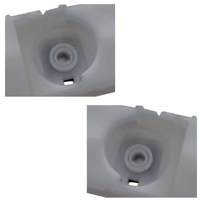 Rareelectrical - New Rear Left Outer And Rear Right Outer Bumper Bracket Compatible With Nissan Rogue Sl 4 Cyl 2.5L - Image 8