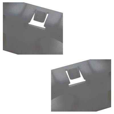 Rareelectrical - New Rear Left Outer And Rear Right Outer Bumper Bracket Compatible With Nissan Rogue Sv 4 Cyl 2.5L - Image 7