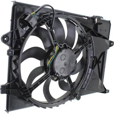Rareelectrical - New Single Cooling Fan Assembly Compatible With Chevrolet Sonic Ltz 4 Cyl 1.4L Sonic Lt 4 Cyl 1.4L - Image 3