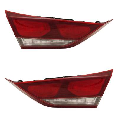 Rareelectrical - Tail Light Assembly Right Left Pair Compatible With 2017-2018 Hyundai Elantra Value Edition Se 2.0L - Image 1