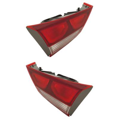 Rareelectrical - Tail Light Assembly Right Left Pair Compatible With 2017-2018 Hyundai Elantra Value Edition Se 2.0L - Image 3